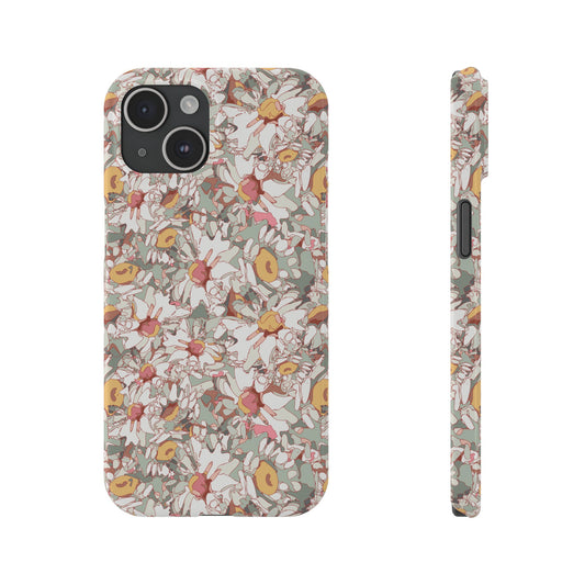 Daisies Slim Phone Cases