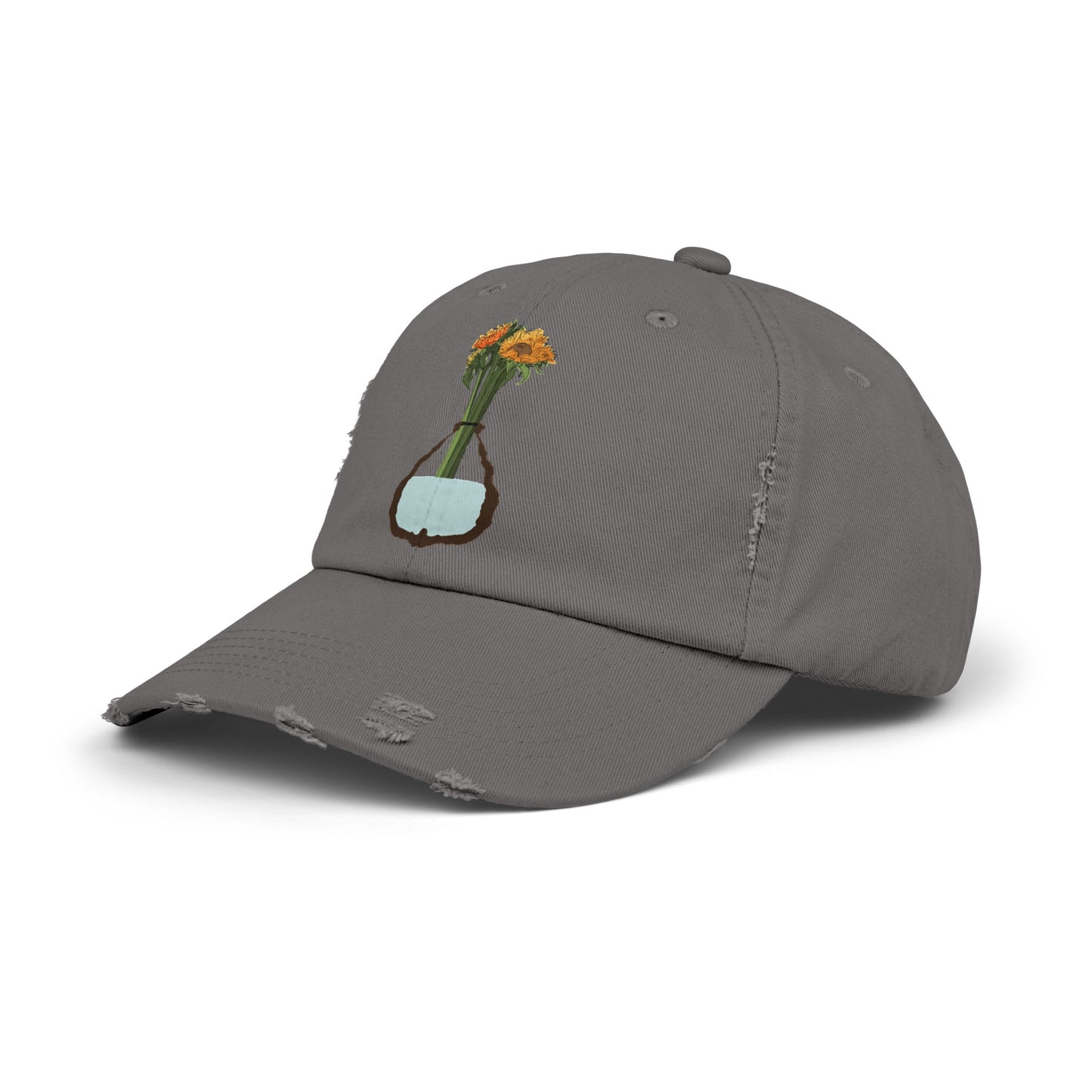 Sunflower Distressed Cap