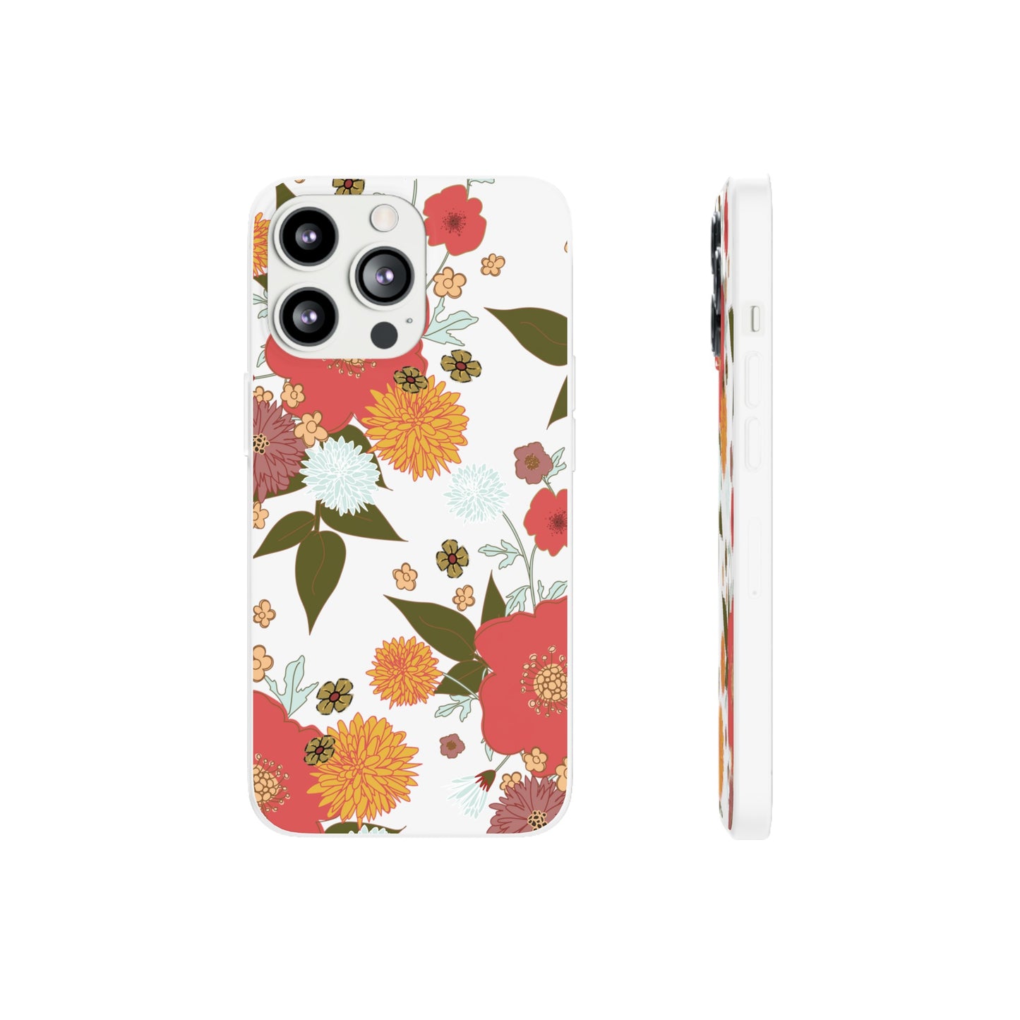 Flowers Flexi Cases for iPhone