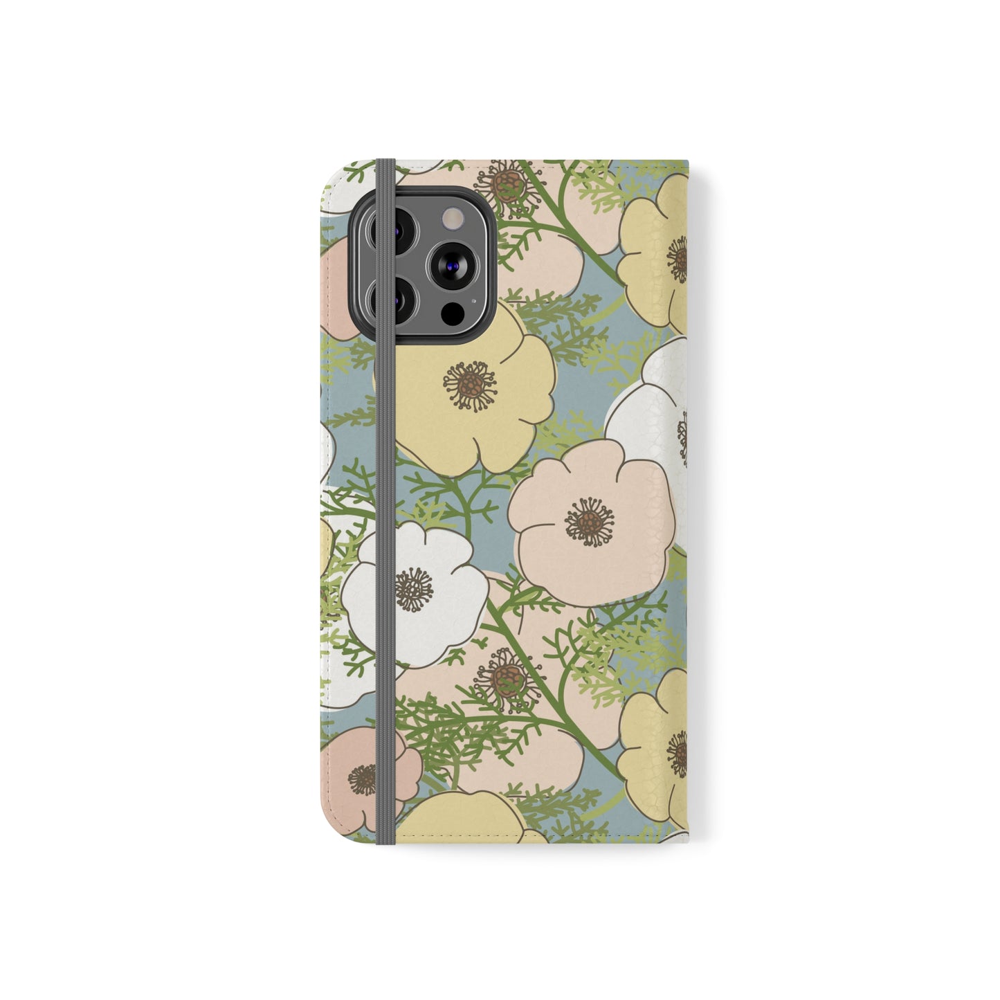 Playful Poppies Flip Cases for iPhone