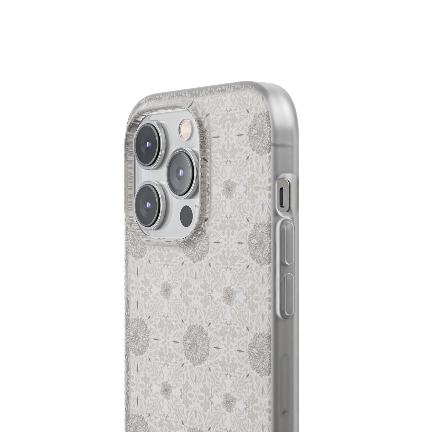 New Nouveau in Gray Flexi Cases for iPhone