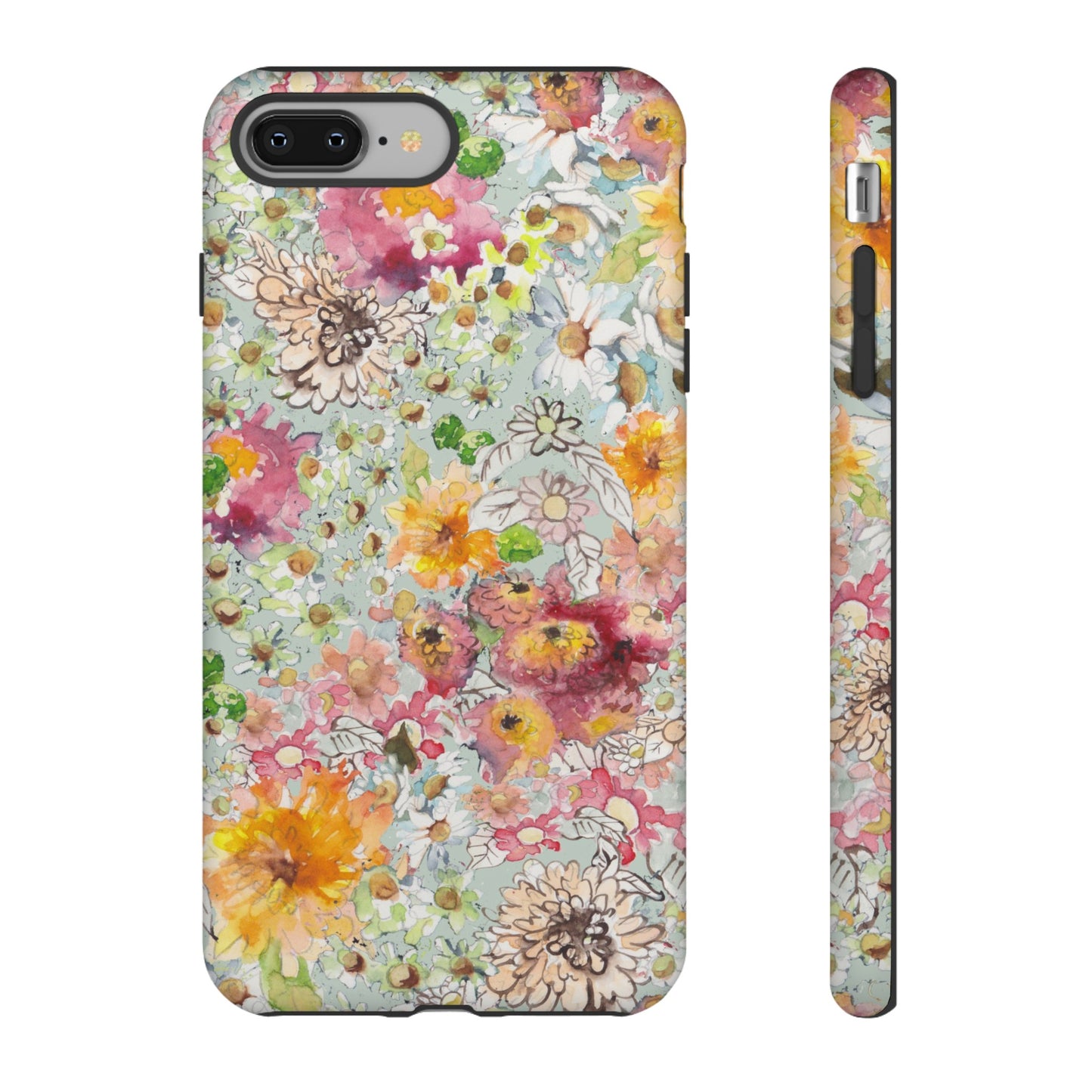 Farmhouse Floral Tough Cases for iPhone