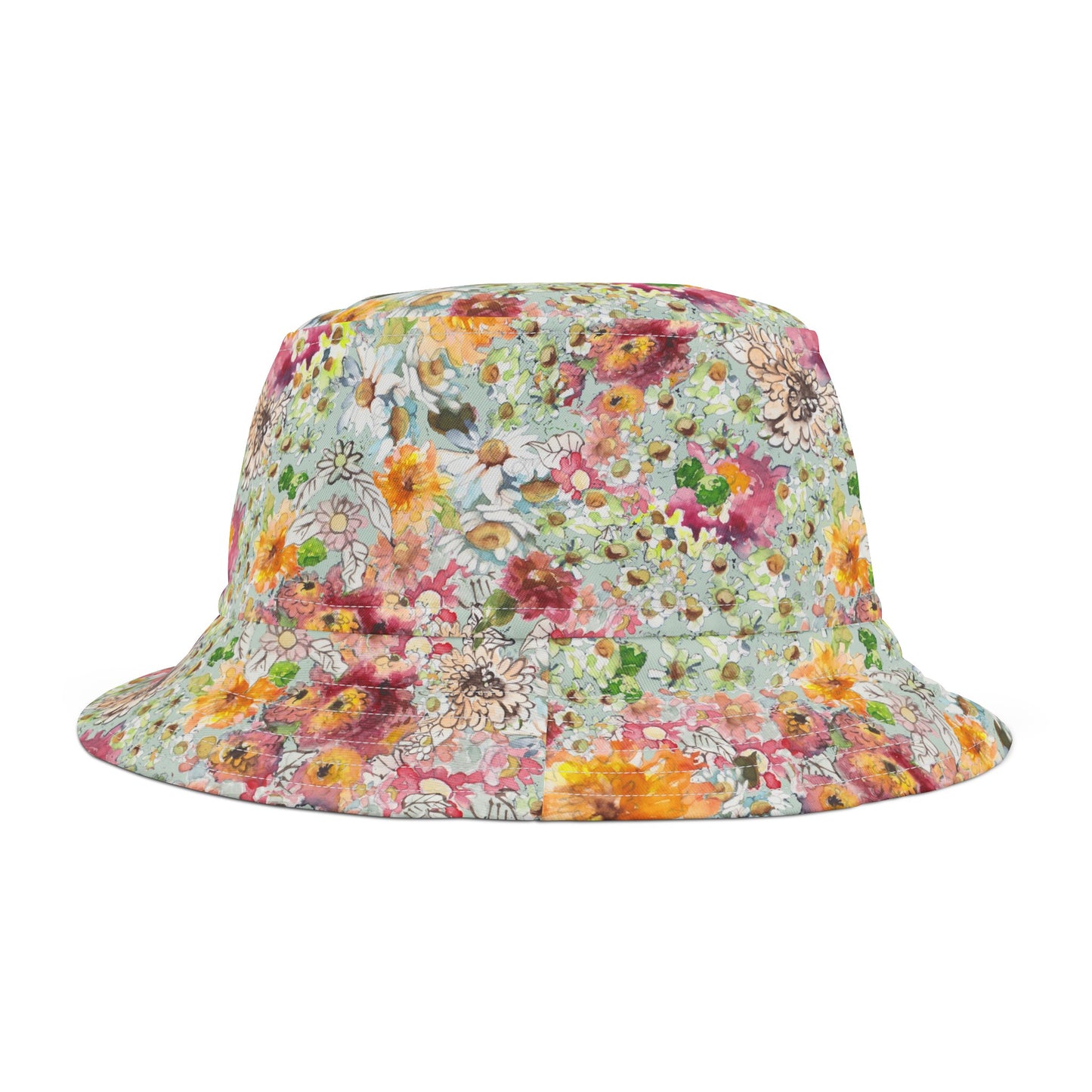 Farmhouse Floral Bucket Hat