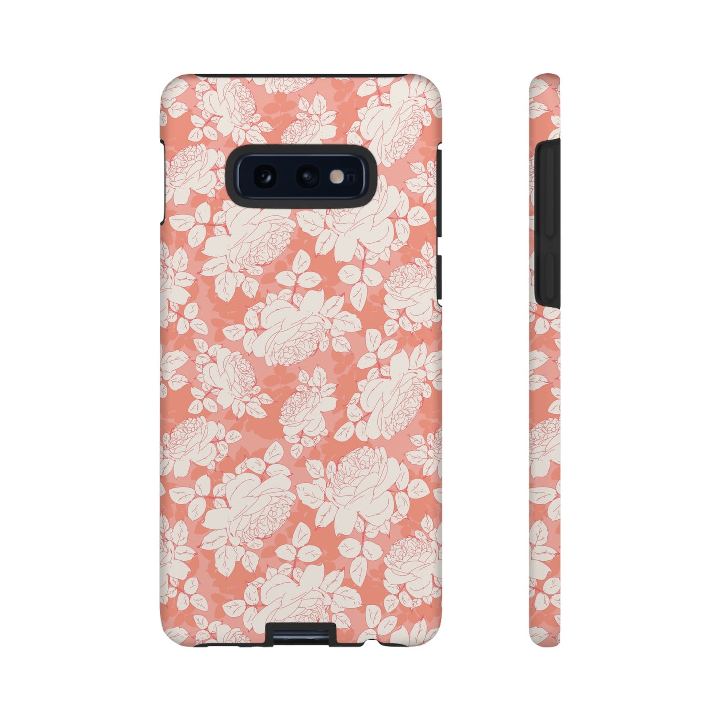 Peach and Cream Roses Tough Cases for Samsung