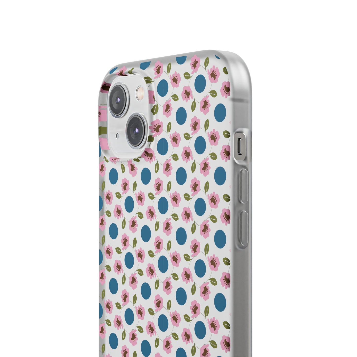 Wildflowers with Dots Flexi Cases for iPhone