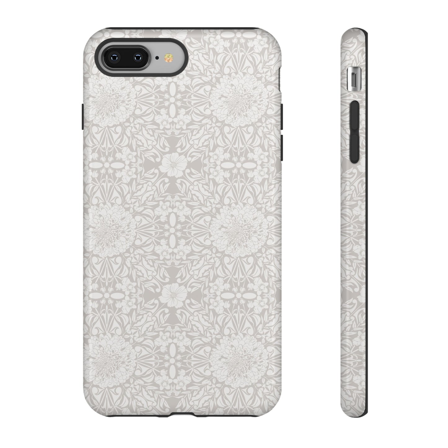 New Nouveau in Gray Tough Cases for iPhone