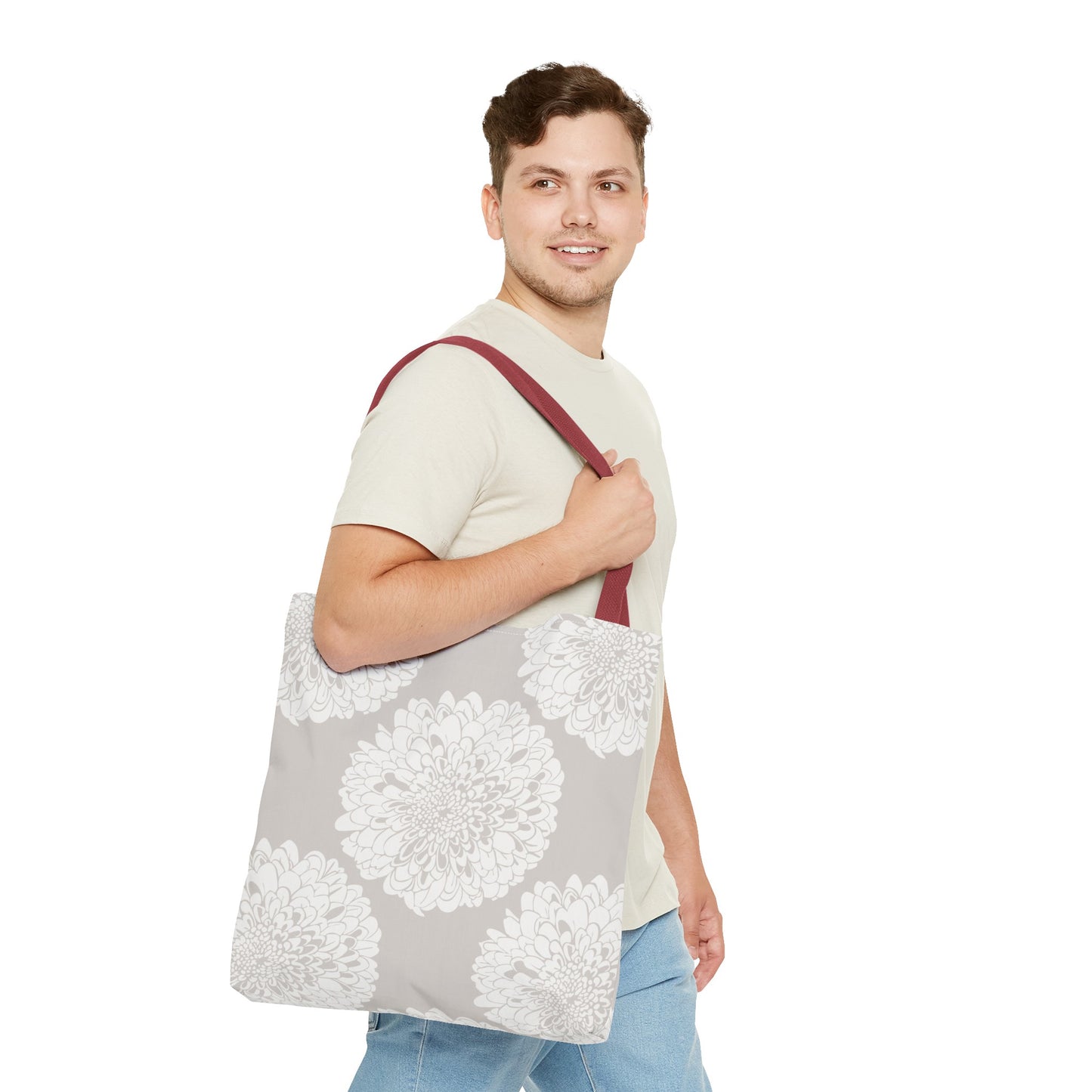 New Nouveau in Gray Tote Bag