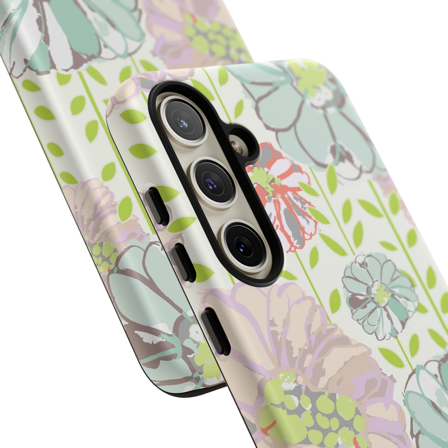 Soft Watercolor Floral Tough Cases for Samsung