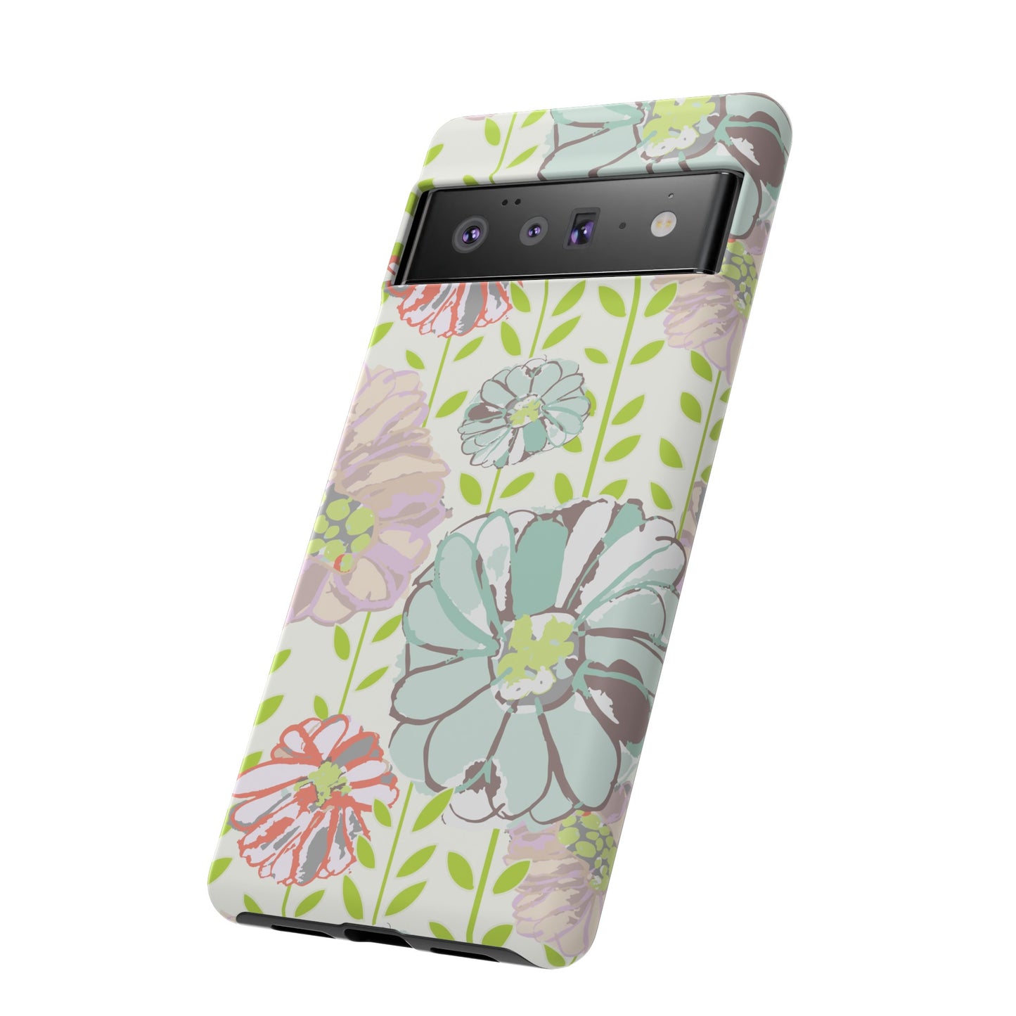 Soft Watercolor Floral Tough Cases for Google Pixel