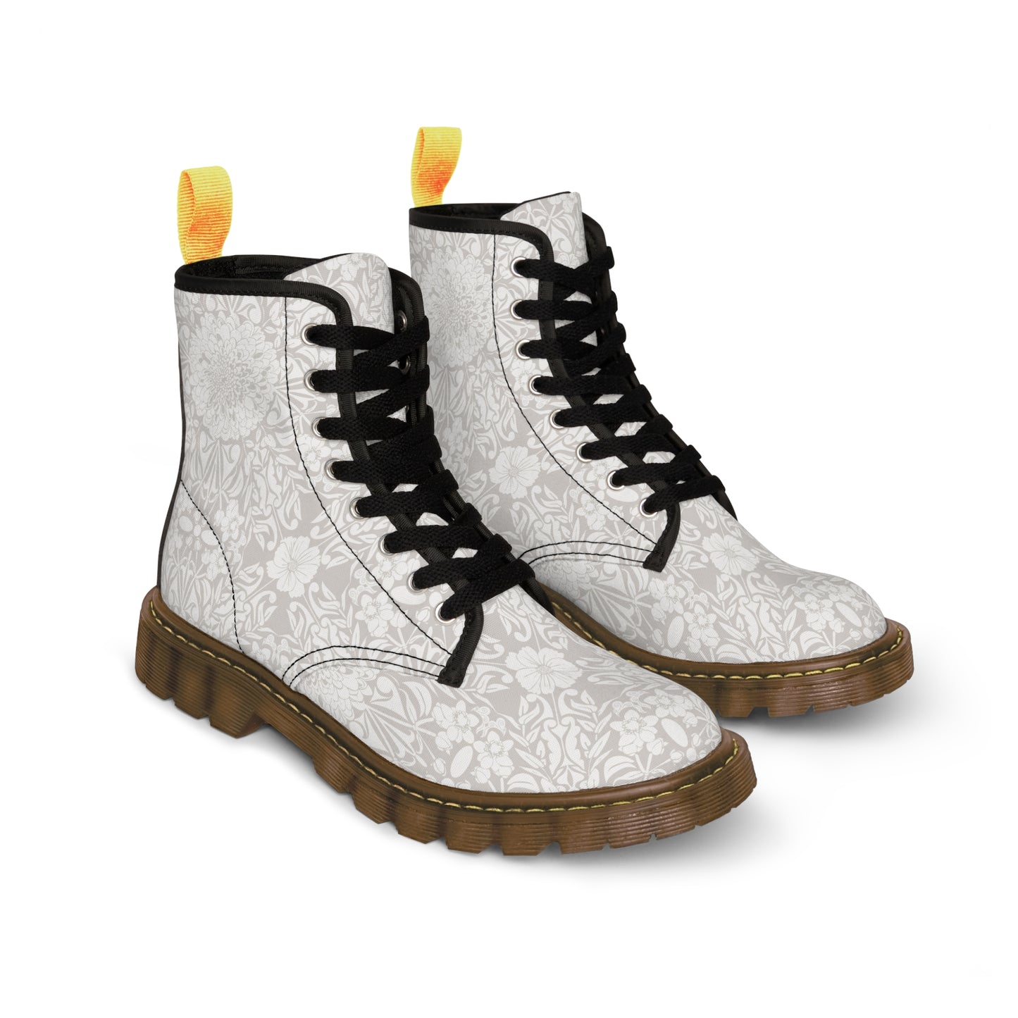 New Nouveau in Gray Women's Canvas Boots