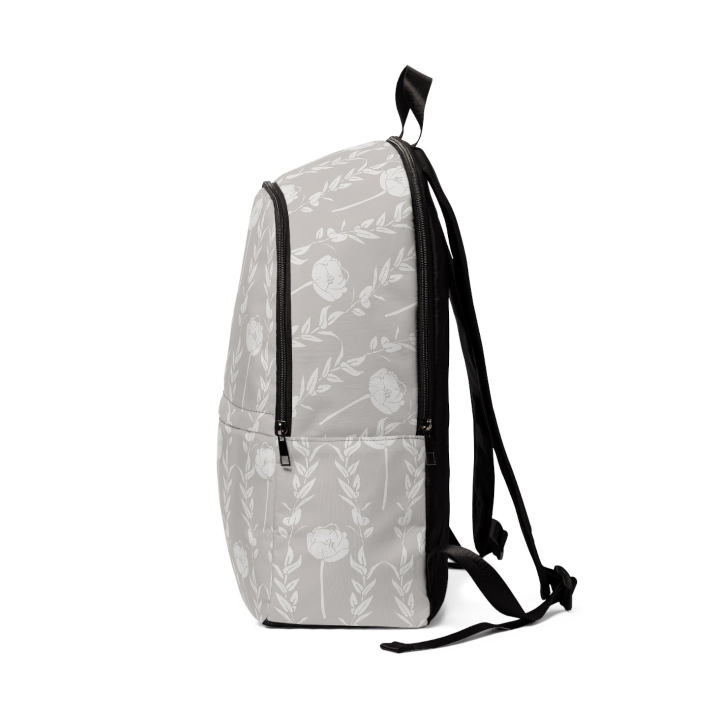 New Nouveau in Gray Fabric Backpack