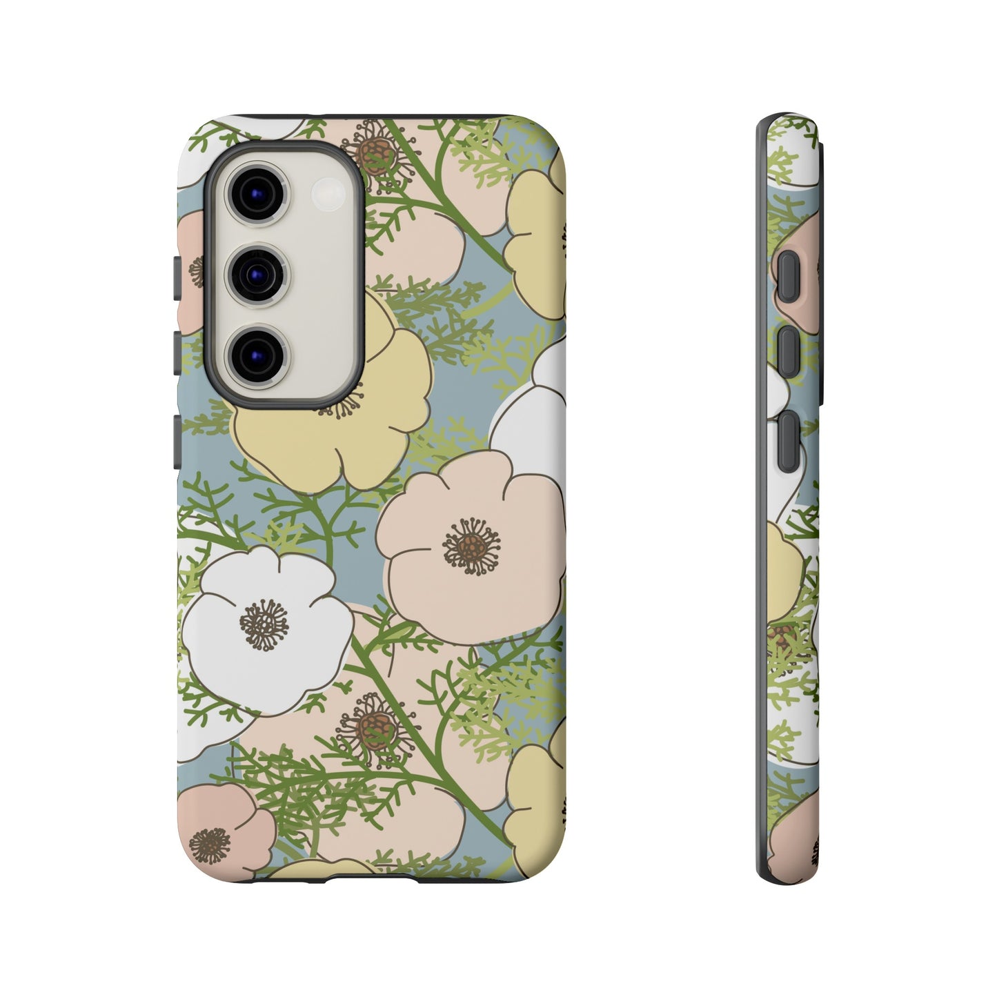 Playful Poppies Tough Cases for Samsung