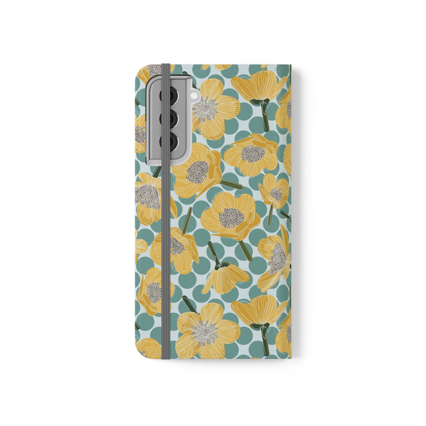 Buttercups and Polka Dots Flip Cases for Samsung