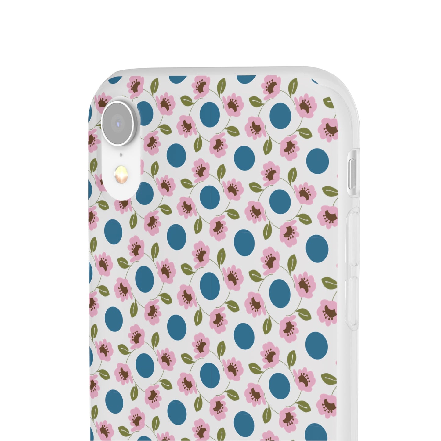 Wildflowers with Dots Flexi Cases for iPhone