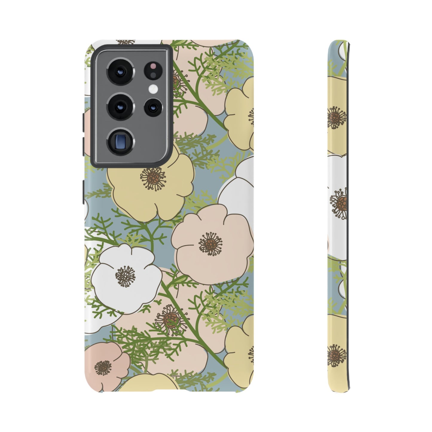 Playful Poppies Tough Cases for Samsung