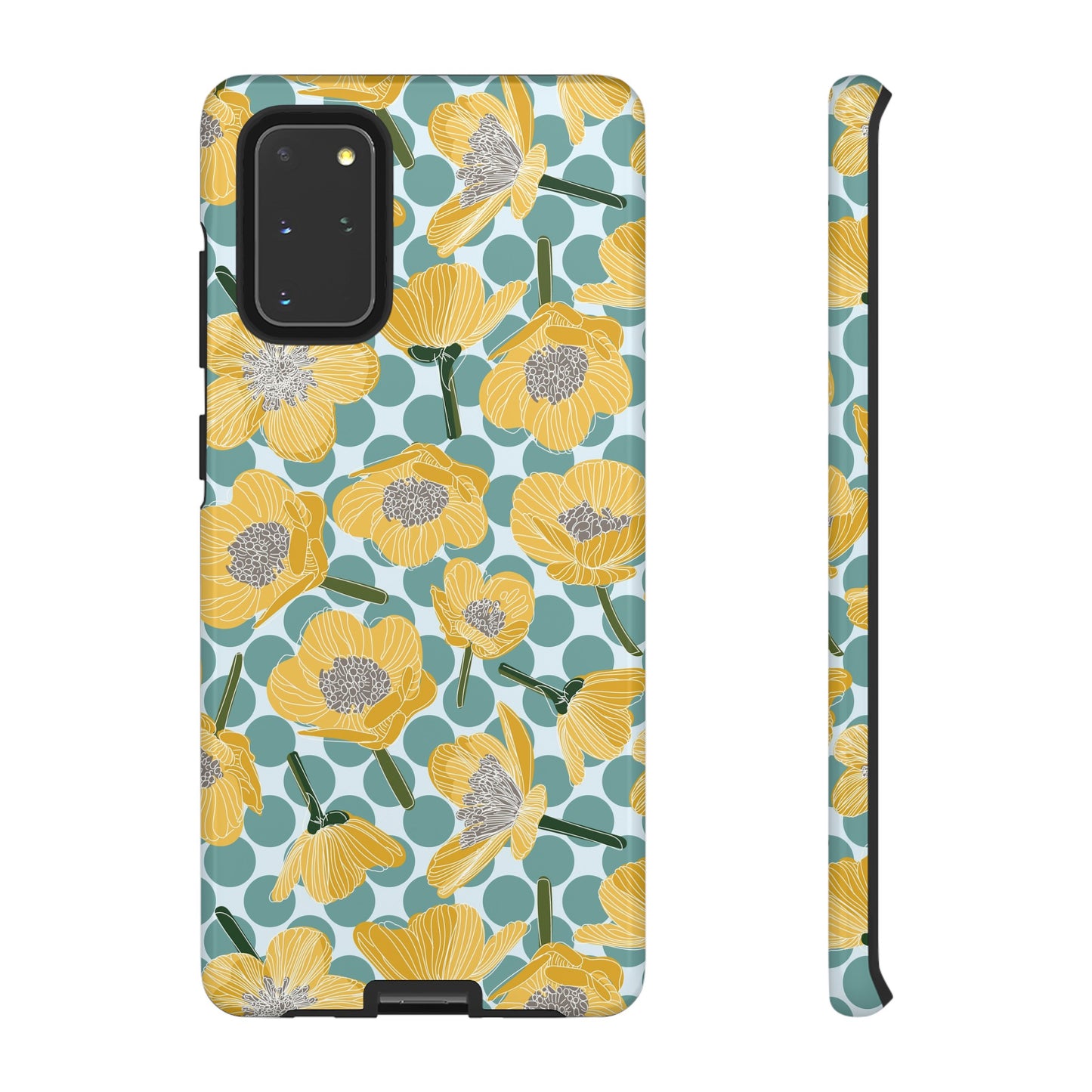 Buttercups and Polka Dots Tough Cases for Samsung