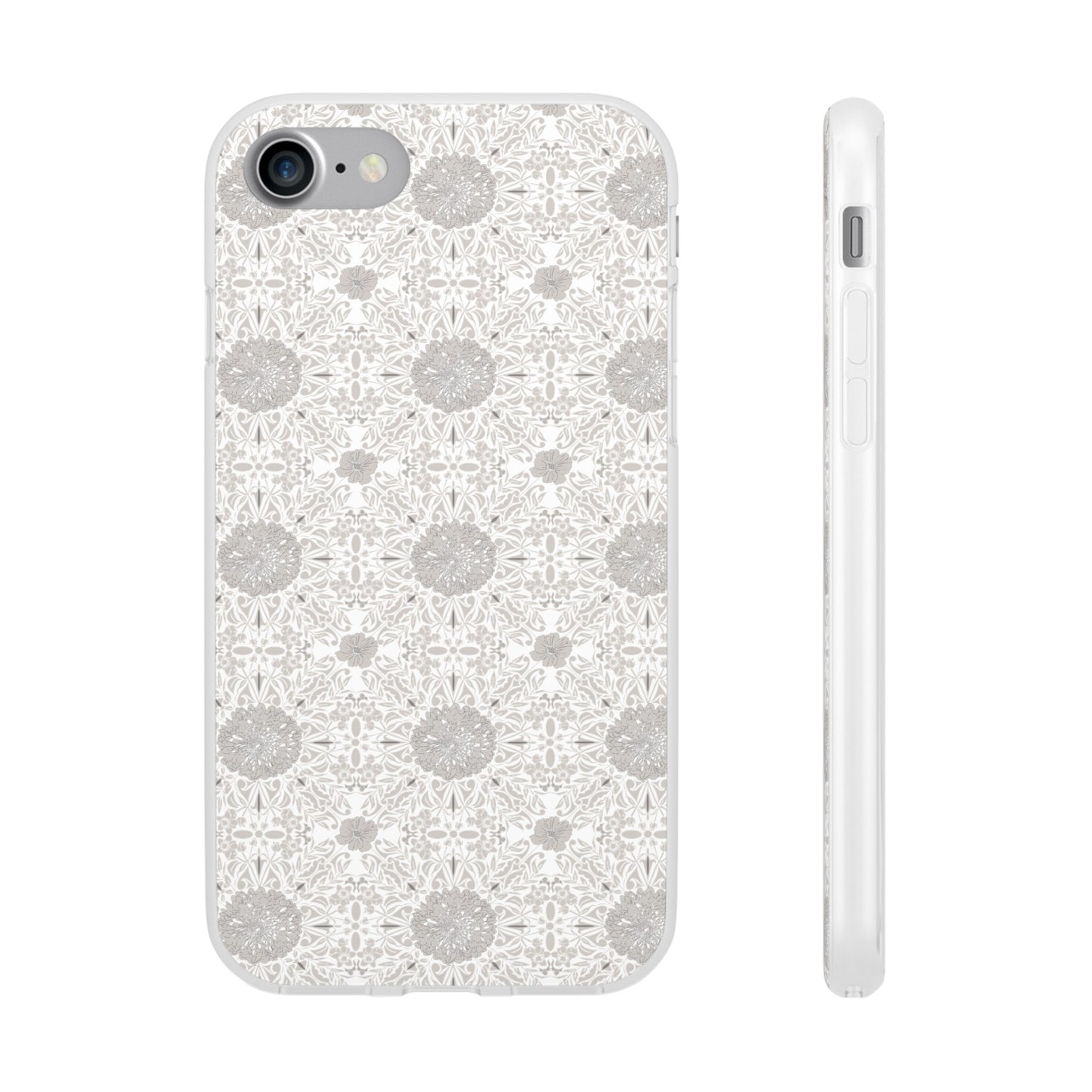 New Nouveau in Gray Flexi Cases for iPhone