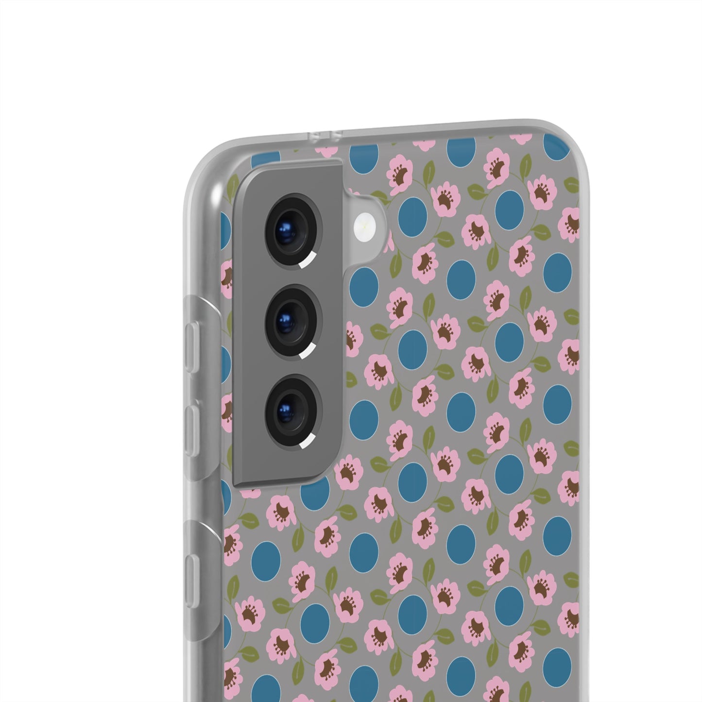 Wildflowers with Dots Flexi Cases for Samsung