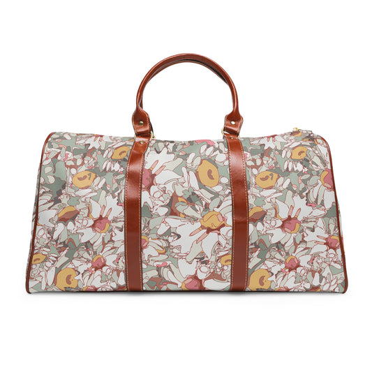 Daisies Waterproof Travel Bag