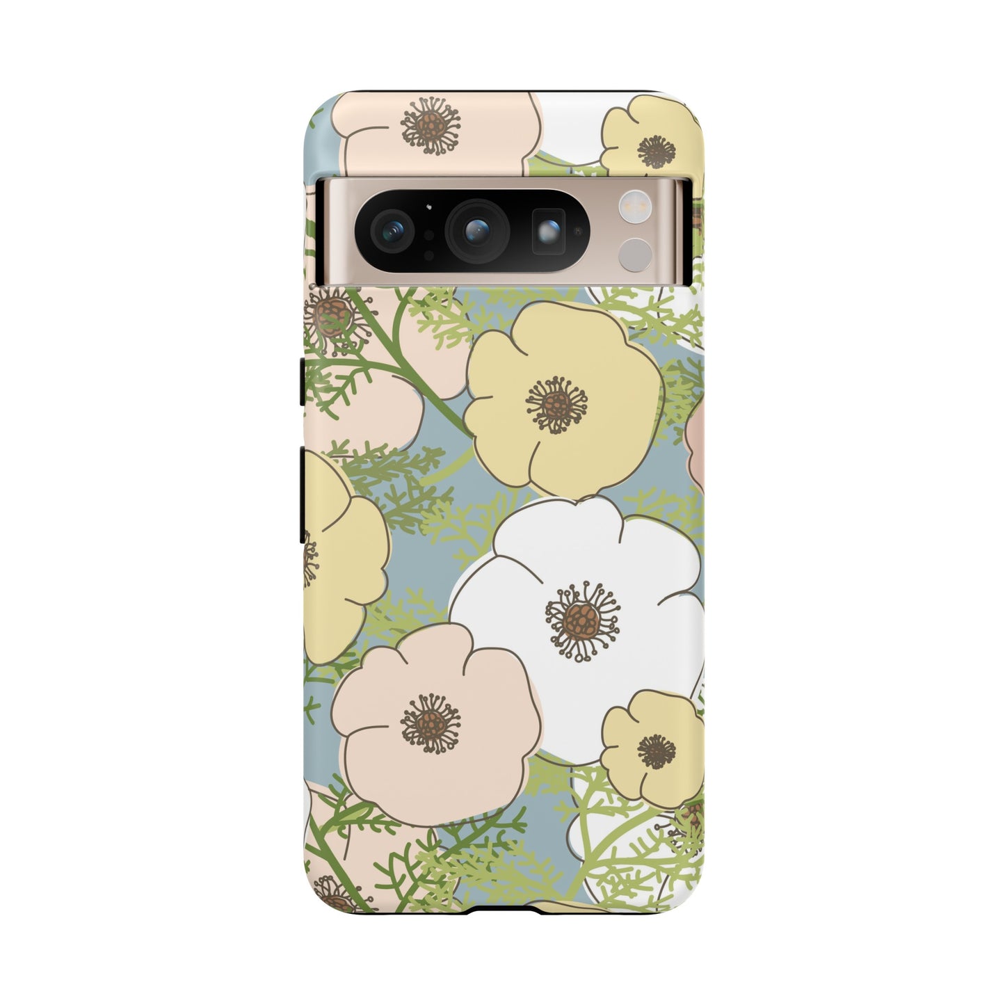 Playful Poppies Tough Cases for Google Pixel