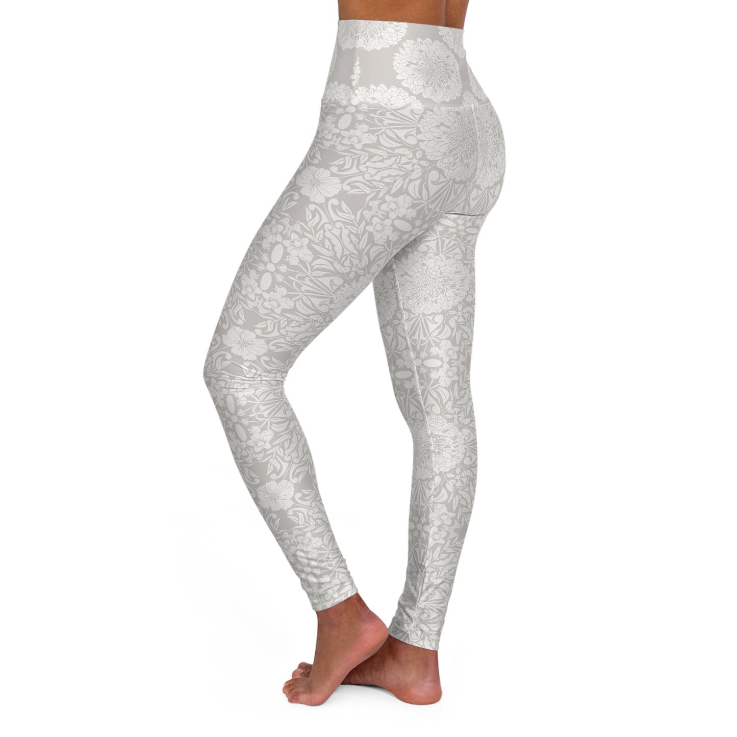 New Nouveau in Gray High Waisted Yoga Leggings