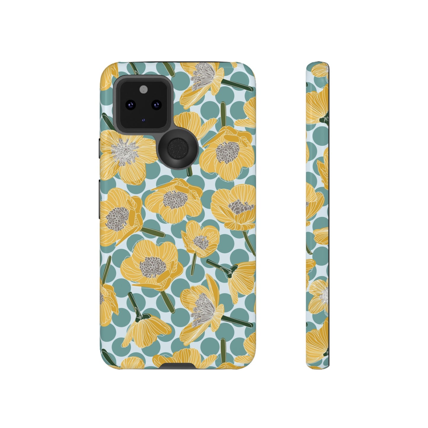 Buttercups and Polka Dots Tough Cases for Google Pixel