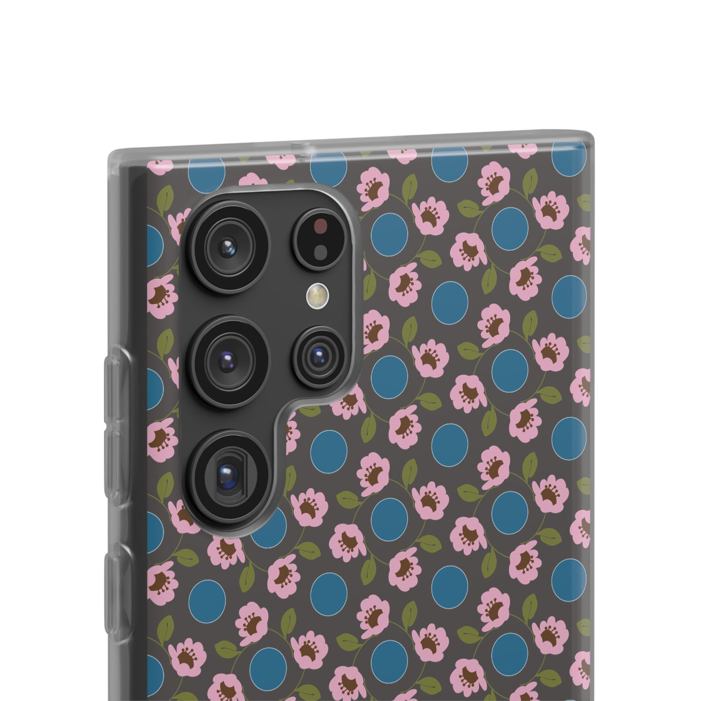 Wildflowers with Dots Flexi Cases for Samsung