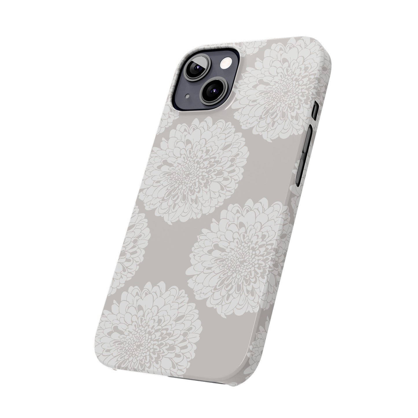 New Nouveau in Gray Slim Phone Cases