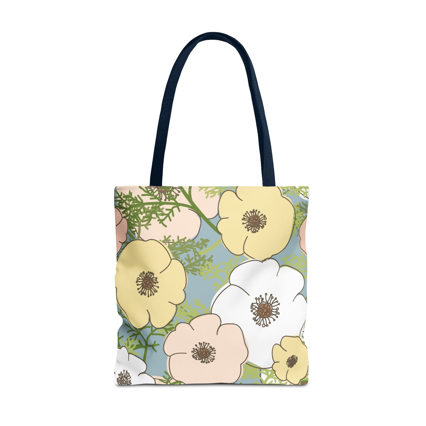 Playful Poppies Tote Bag