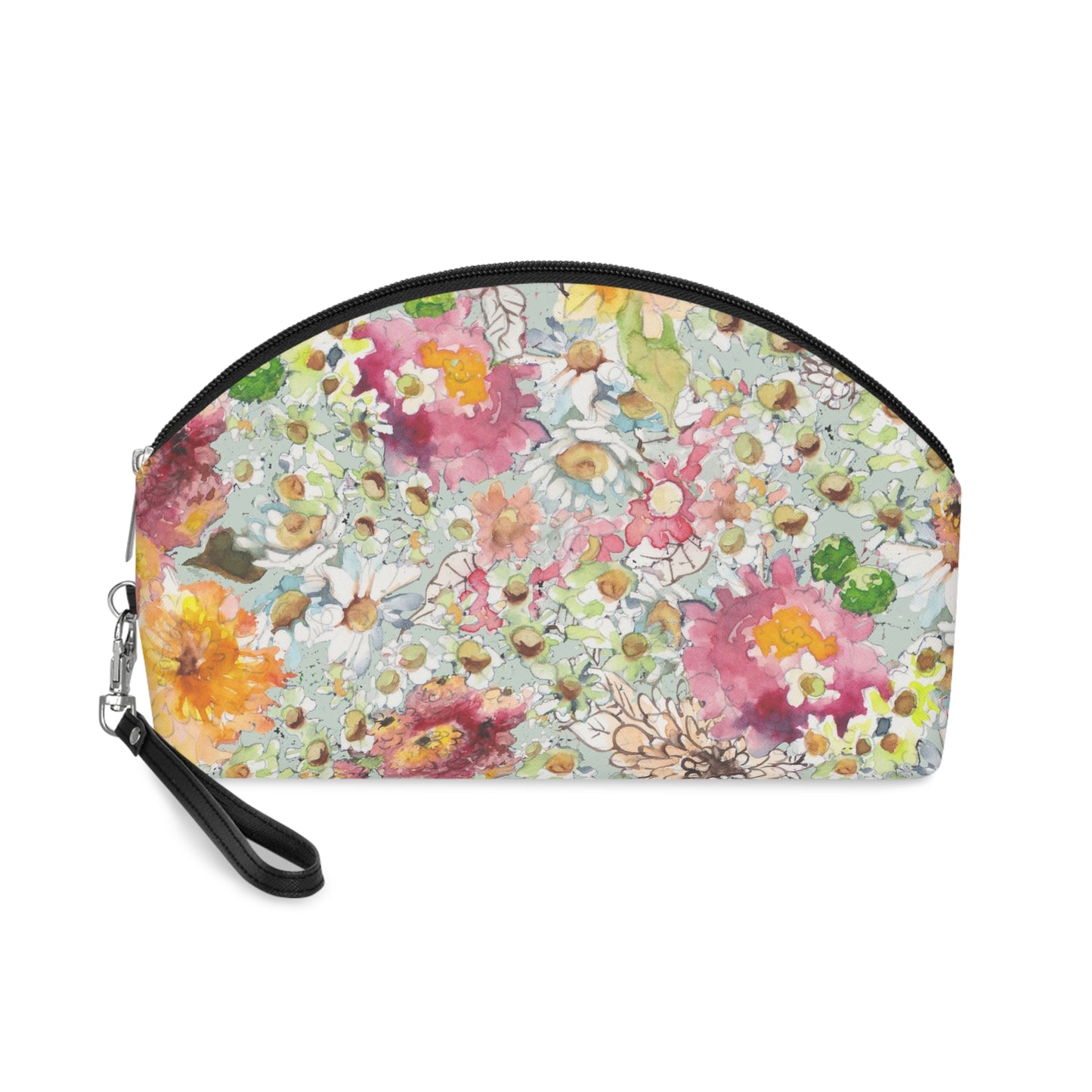 Farmhouse Floral Makeup Bag