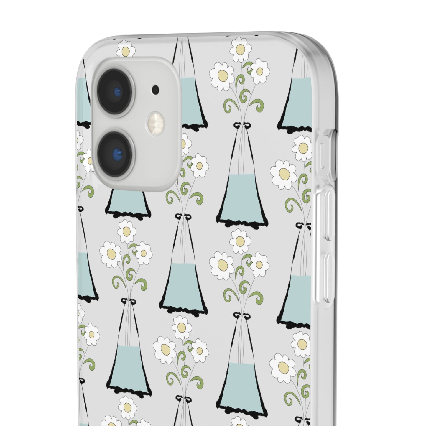 Daisies in a vase Flexi Cases for iPhone