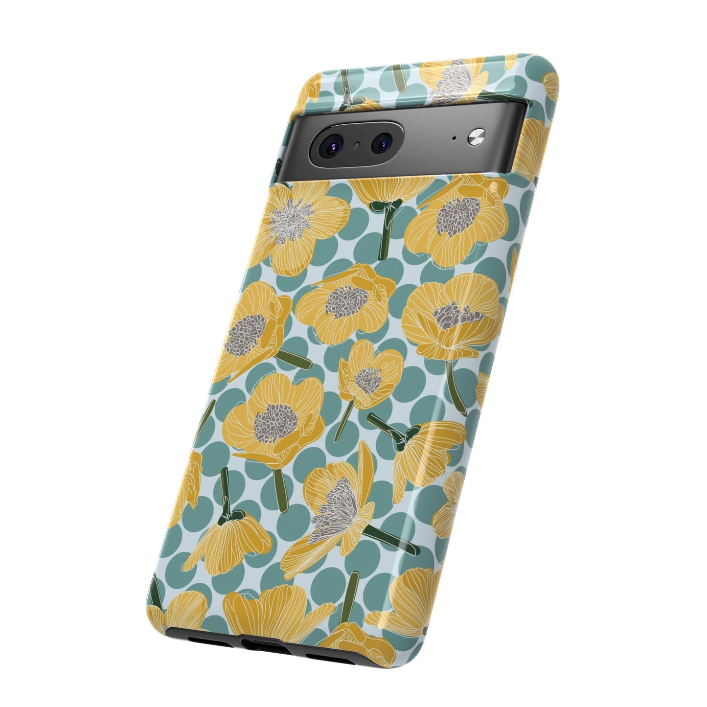 Buttercups and Polka Dots Tough Cases for Google Pixel