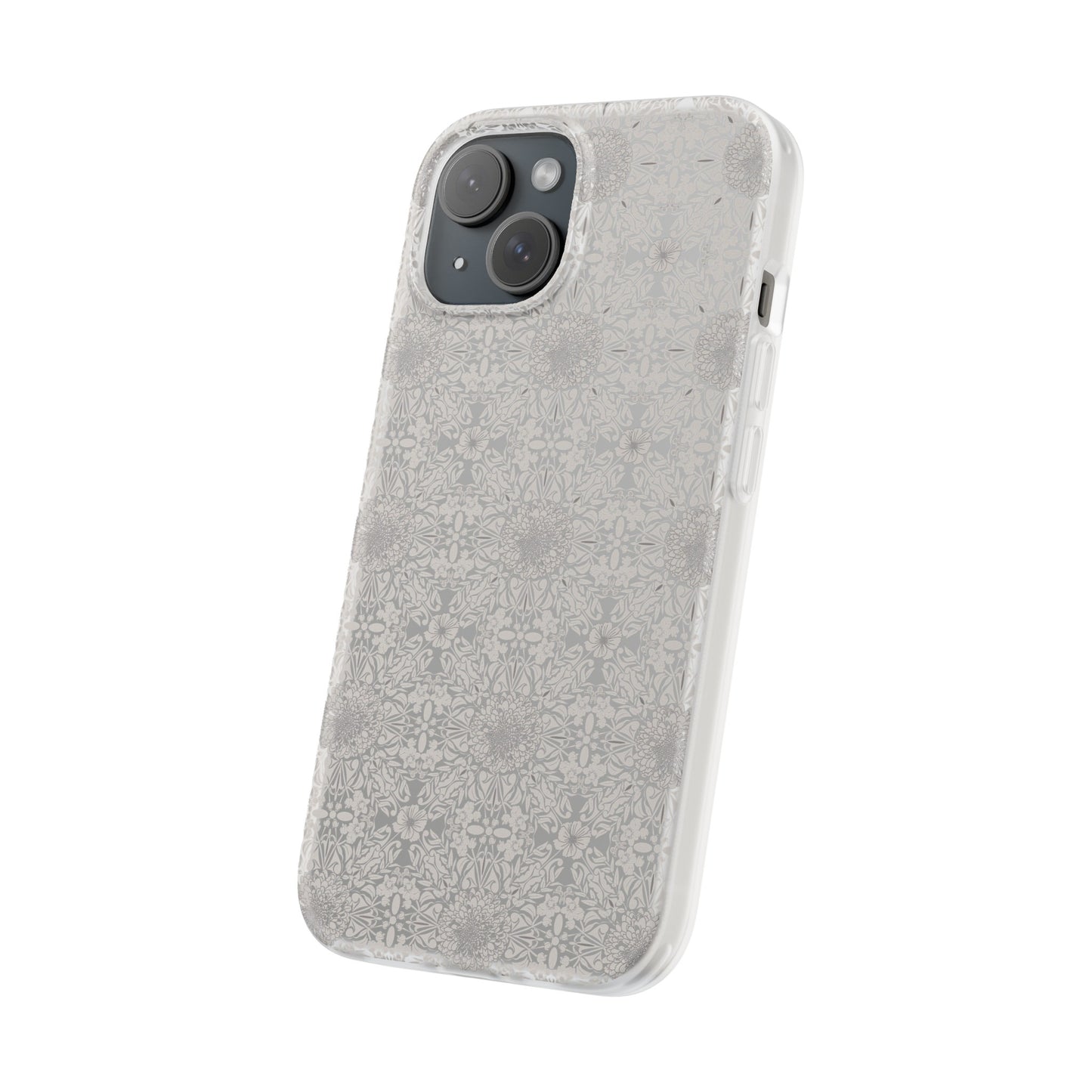 New Nouveau in Gray Flexi Cases for iPhone