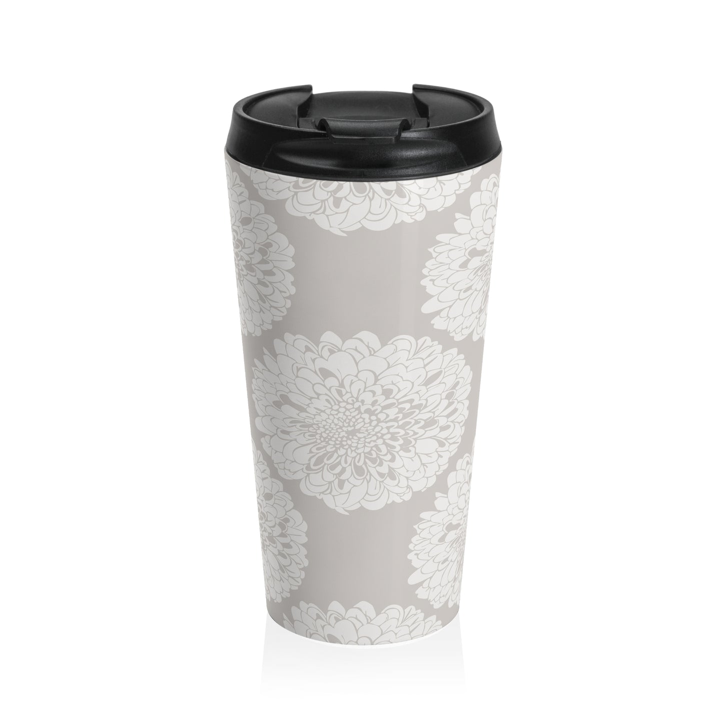 New Nouveau in Gray Stainless Steel Travel Mug