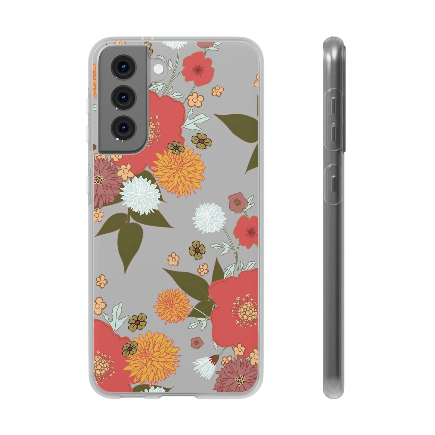 Flowers Flexi Cases for Samsung