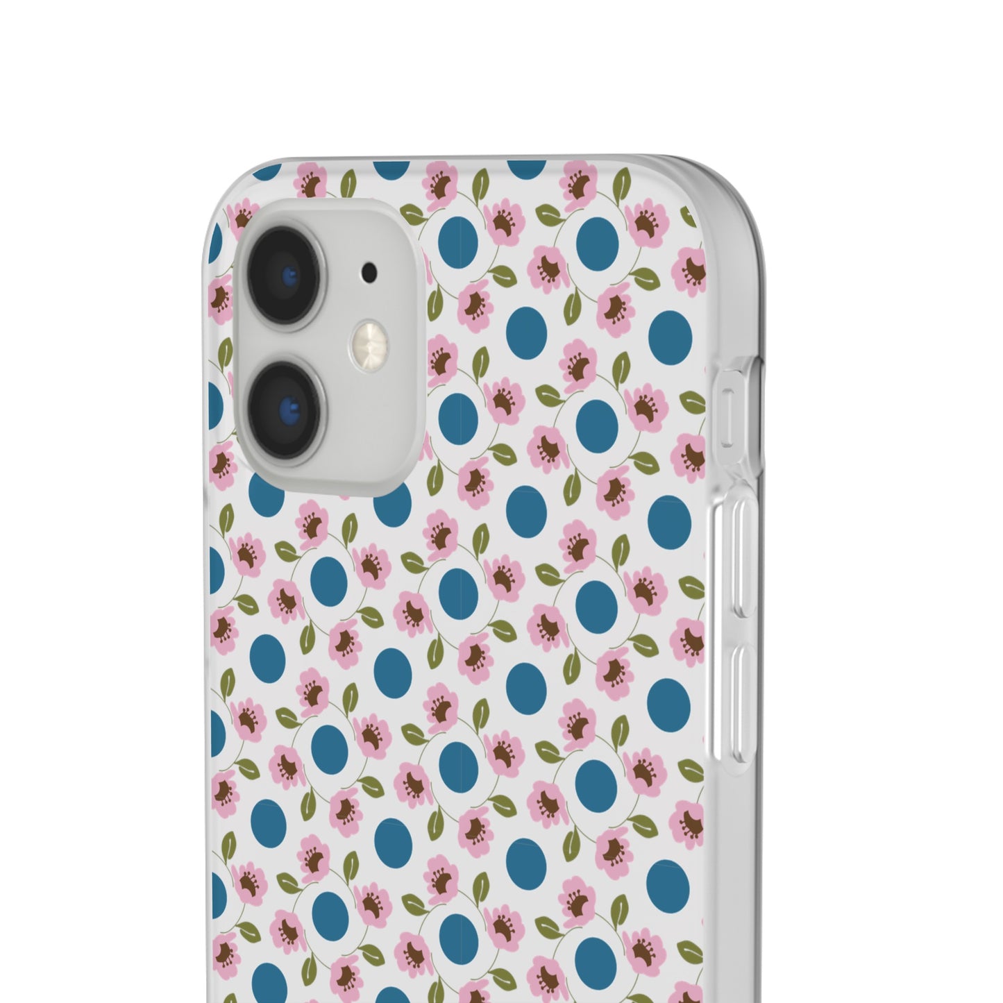 Wildflowers with Dots Flexi Cases for iPhone