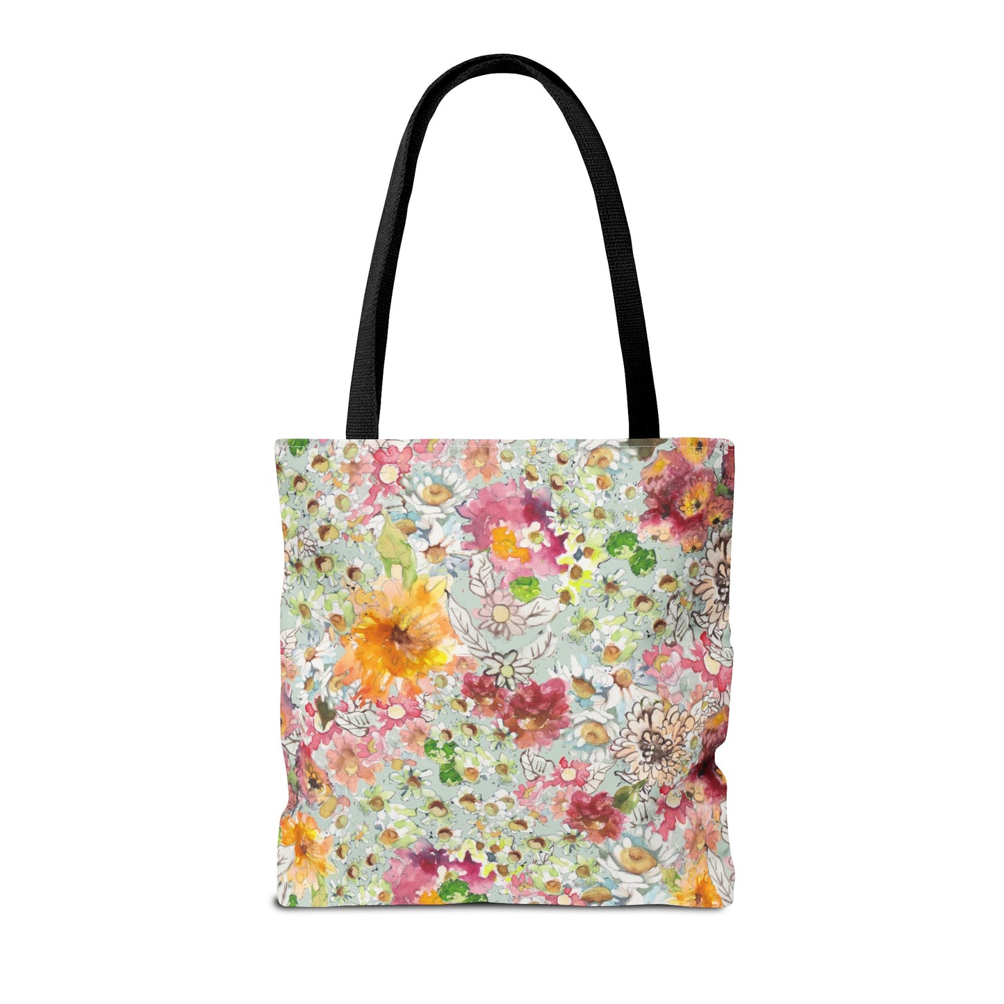 Farmhouse Floral Tote Bag