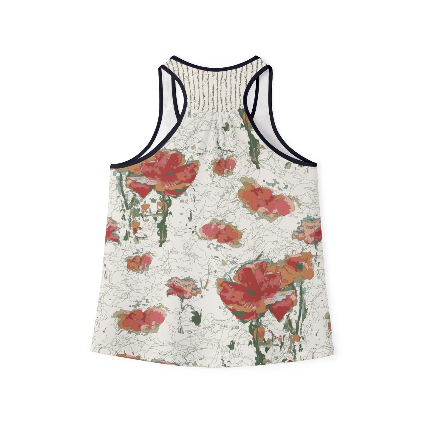 Orange Poppies Women's Tank Top