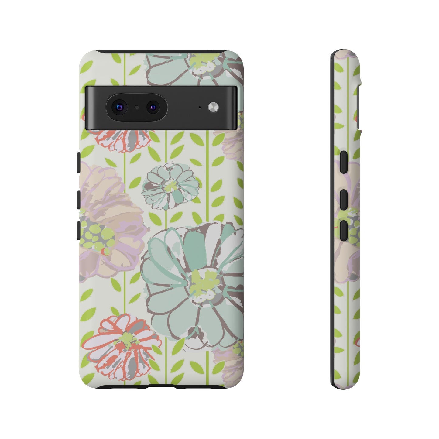 Soft Watercolor Floral Tough Cases for Google Pixel