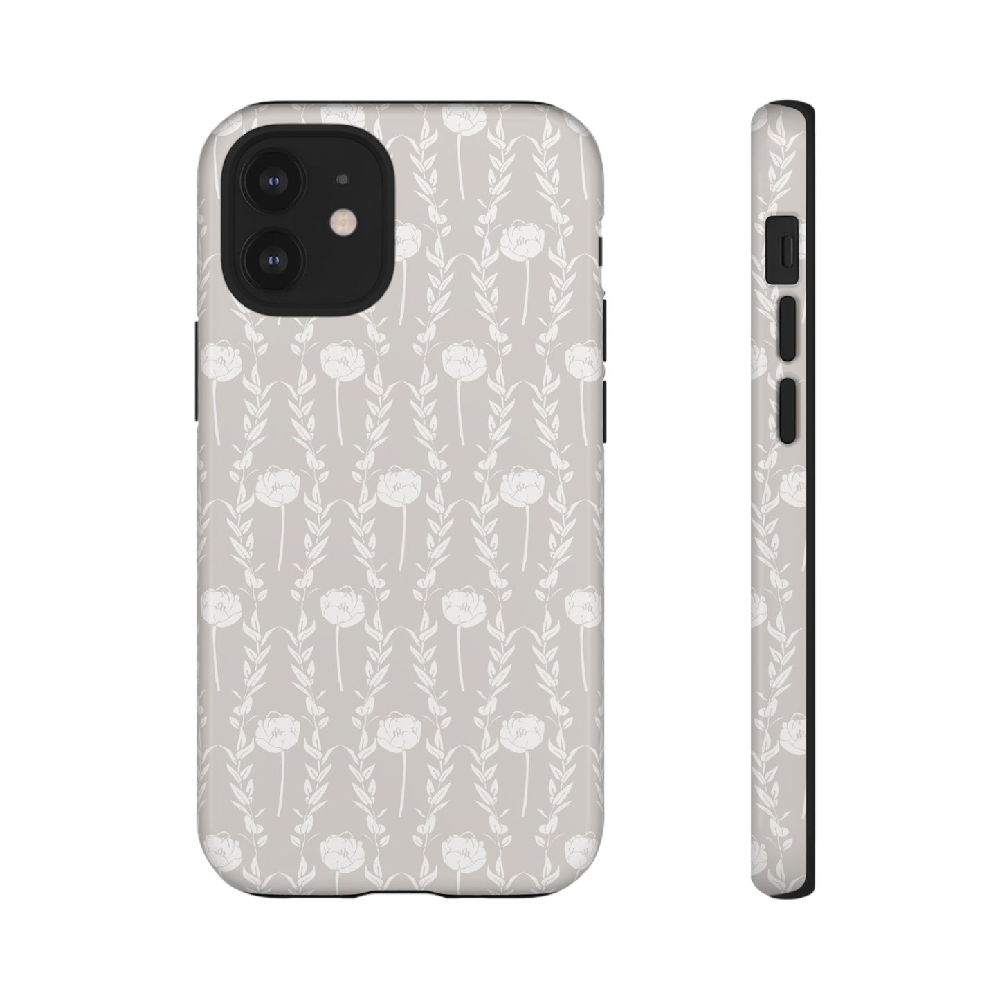 New Nouveau in Gray Tough Cases for iPhone