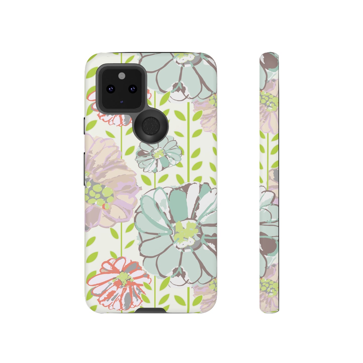 Soft Watercolor Floral Tough Cases for Google Pixel