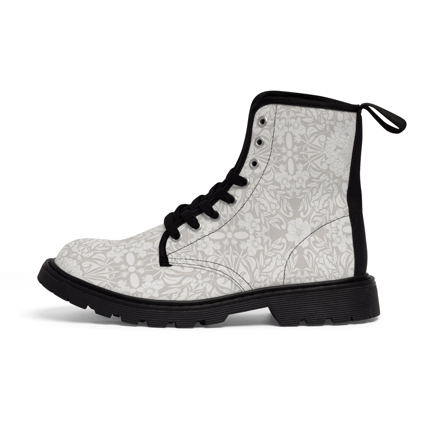 New Nouveau in Gray Women's Canvas Boots