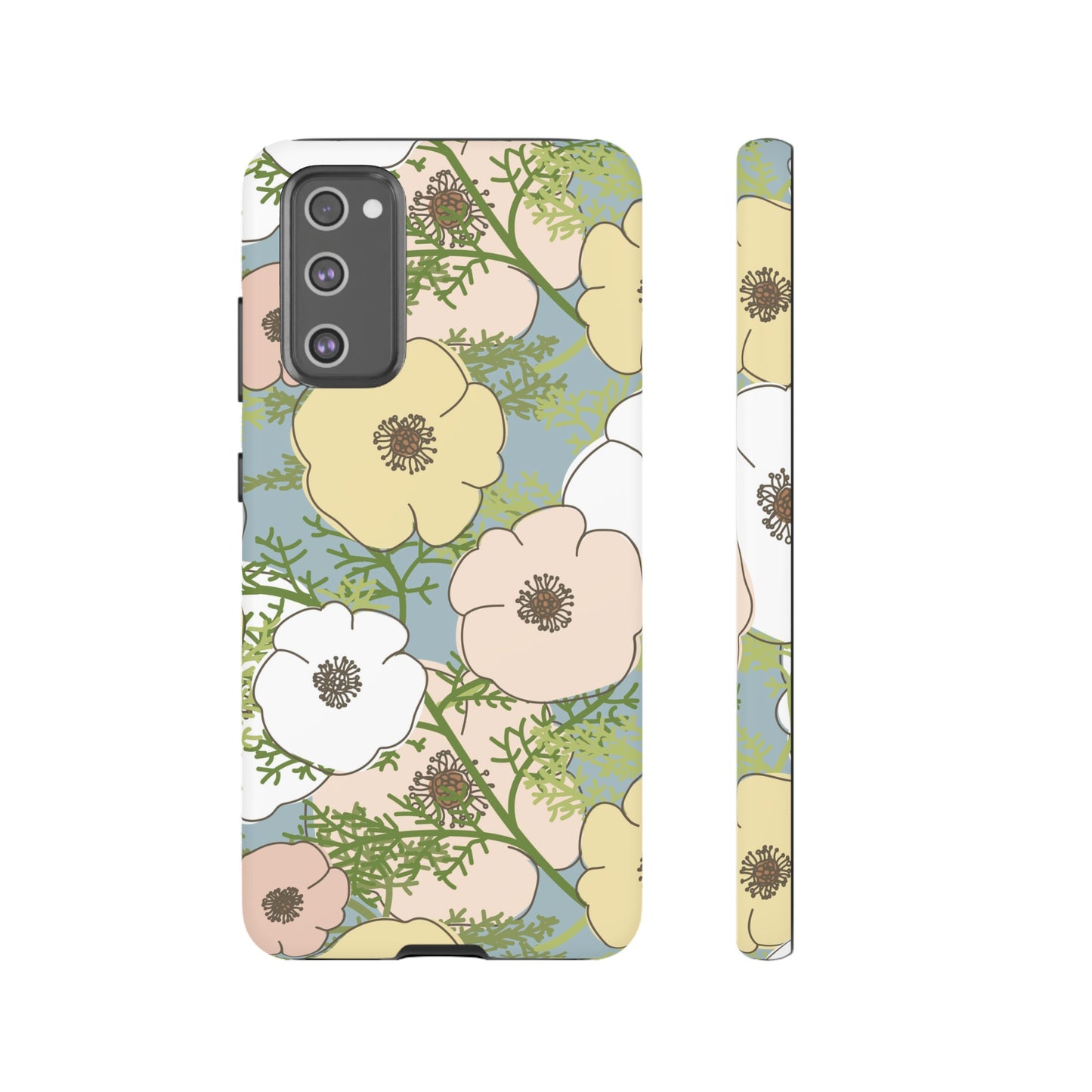 Playful Poppies Tough Cases for Samsung