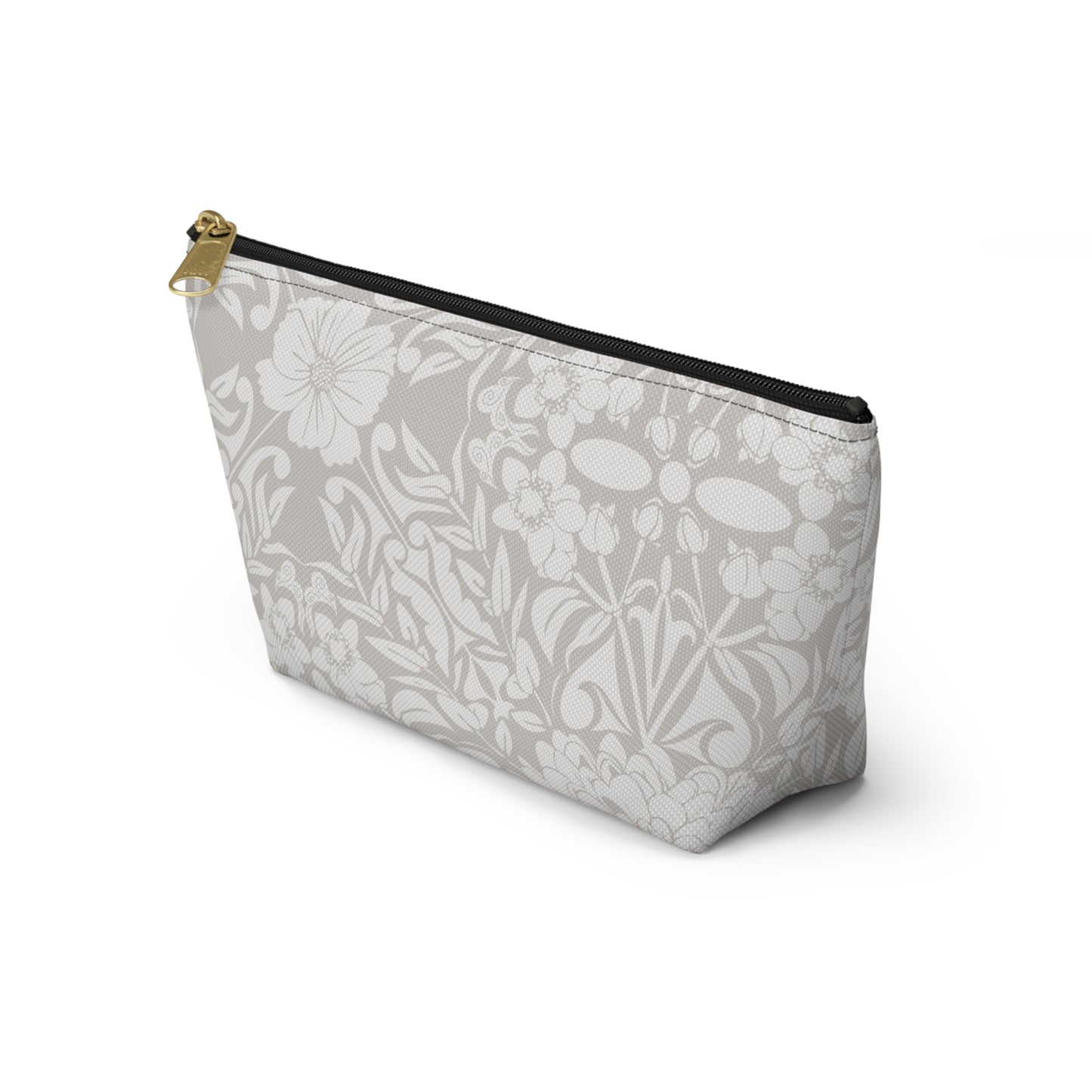 New Nouveau in Gray Accessory Pouch w T-bottom