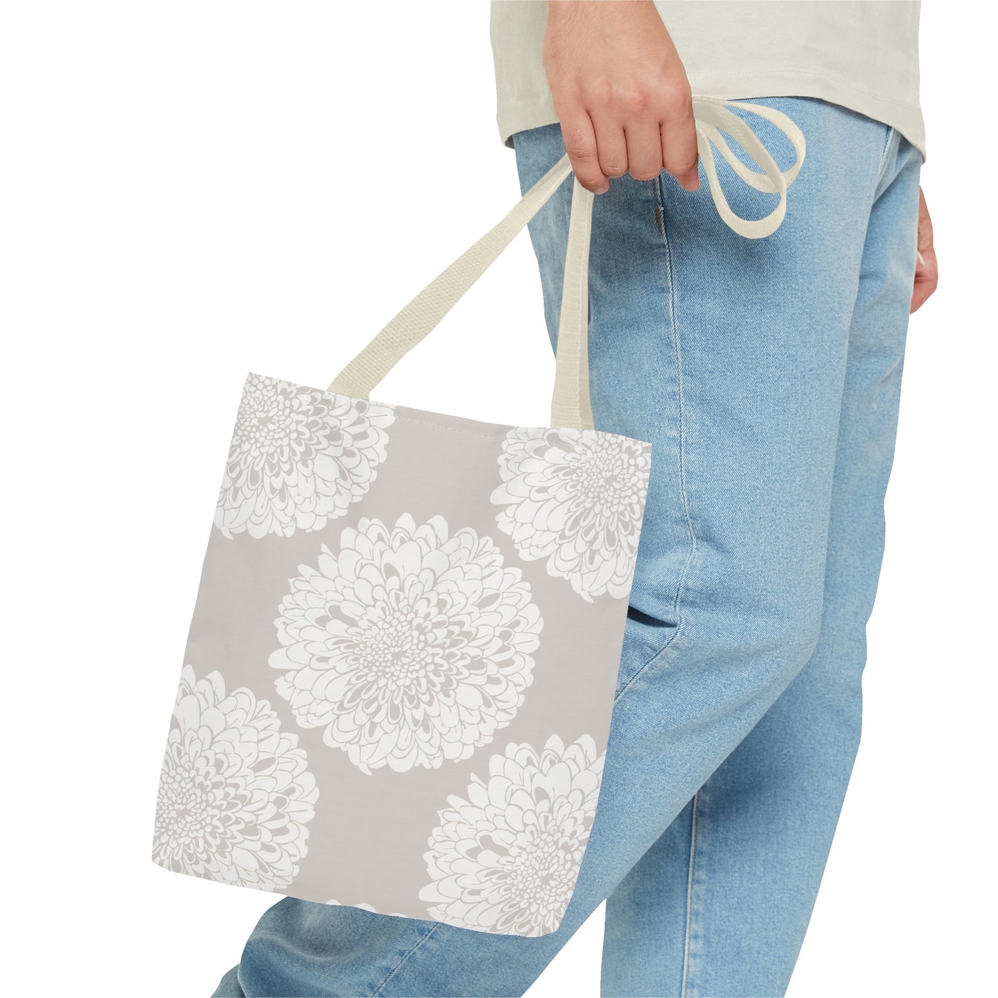 New Nouveau in Gray Tote Bag