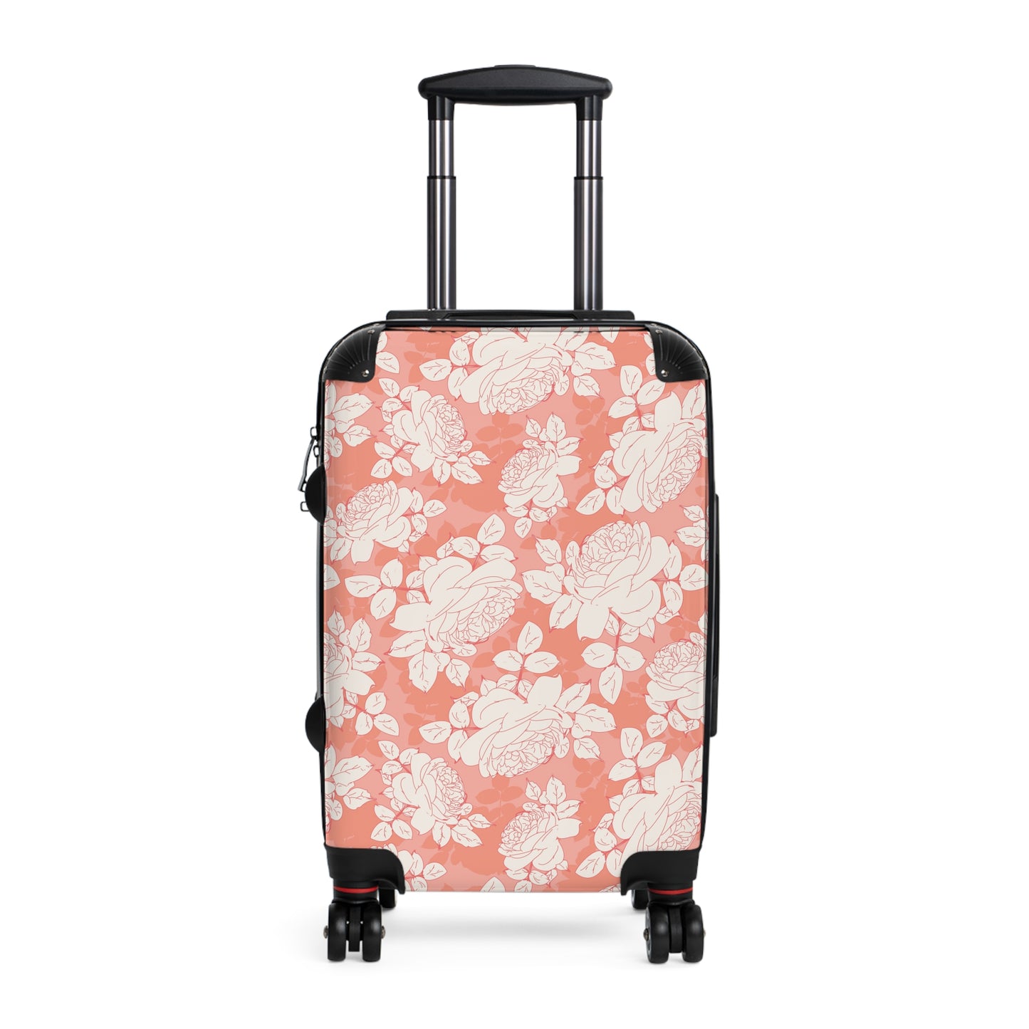 Peach and Cream Roses Suitcase