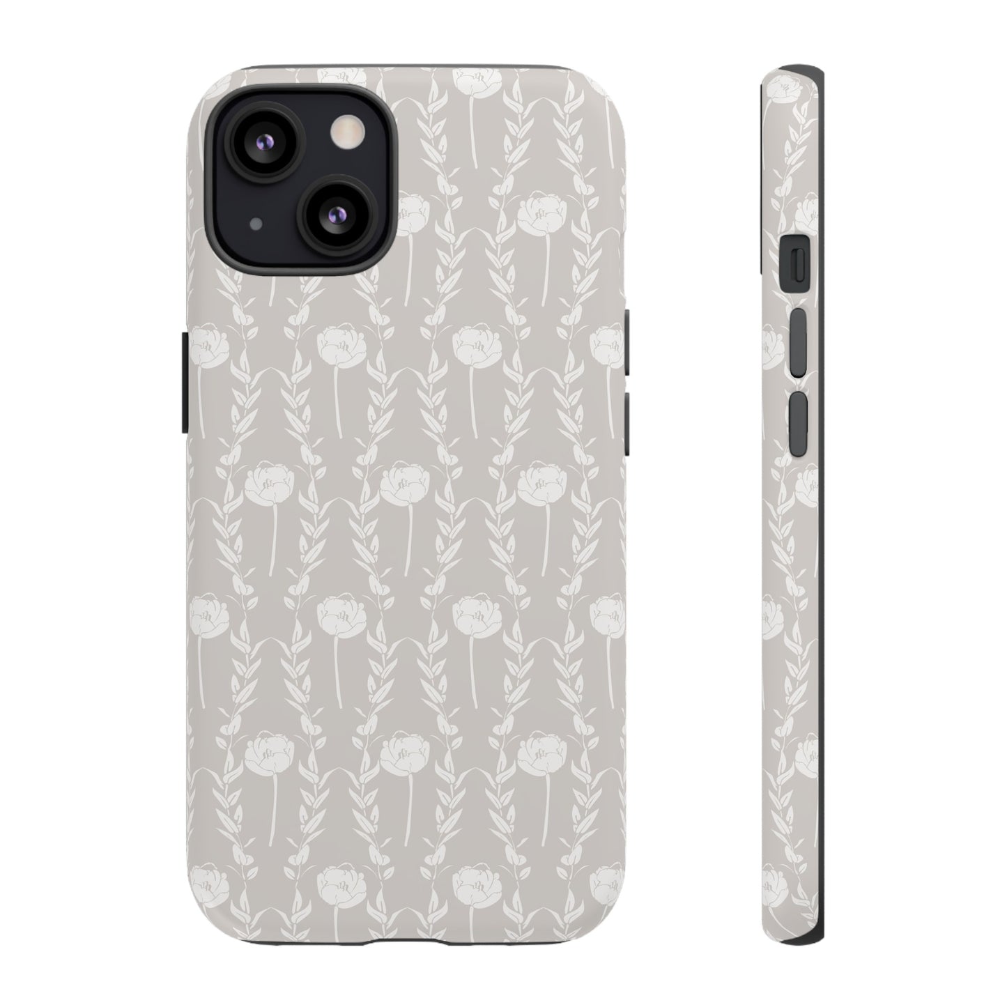 New Nouveau in Gray Tough Cases for iPhone