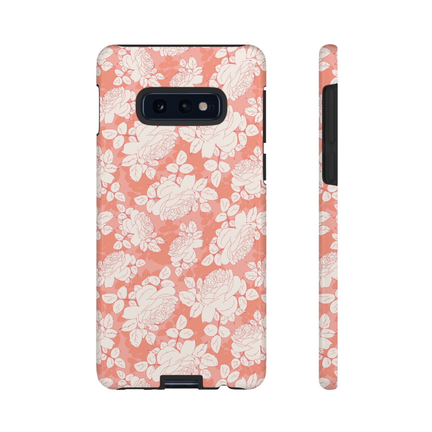 Peach and Cream Roses Tough Cases for Samsung