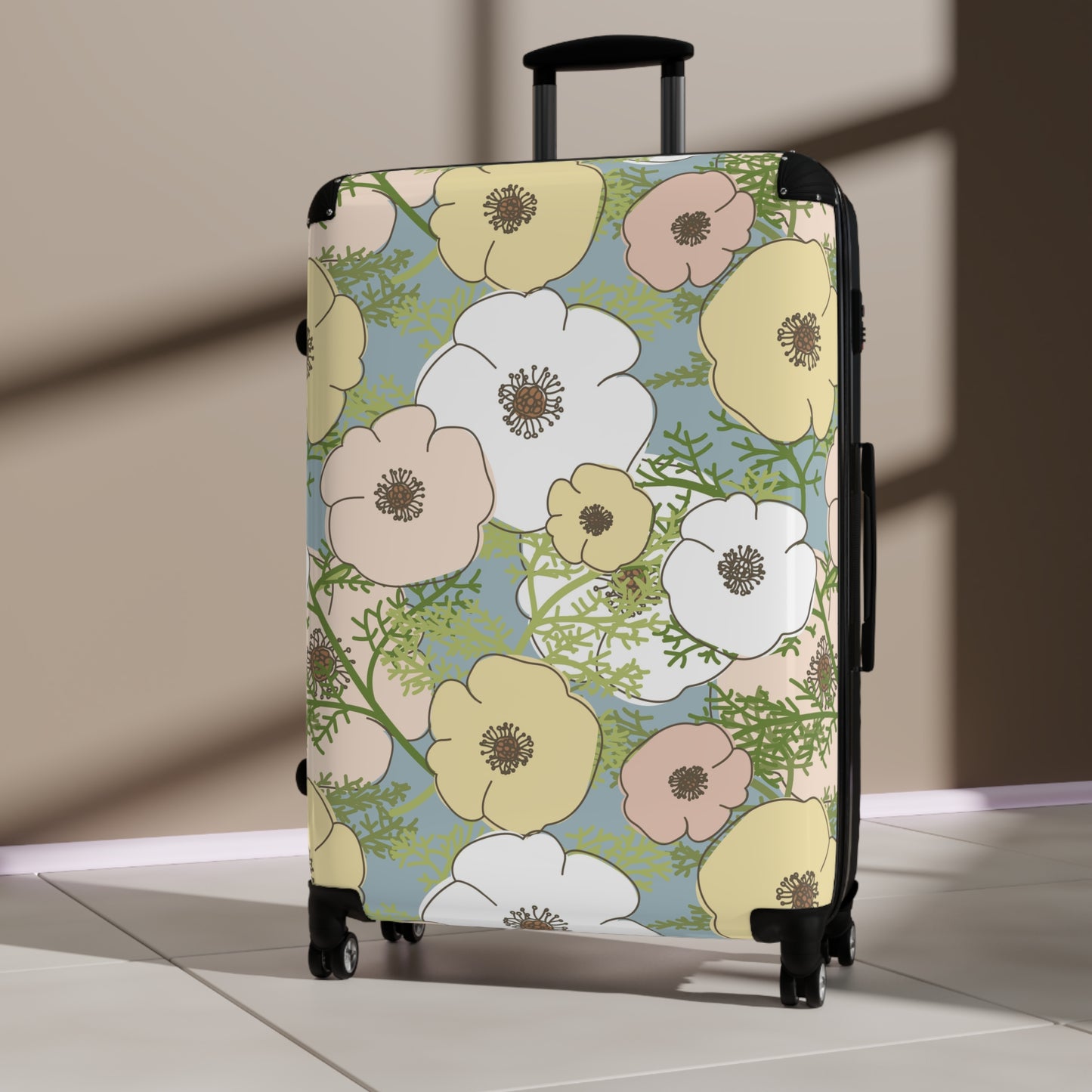 Playful Poppies Suitcase