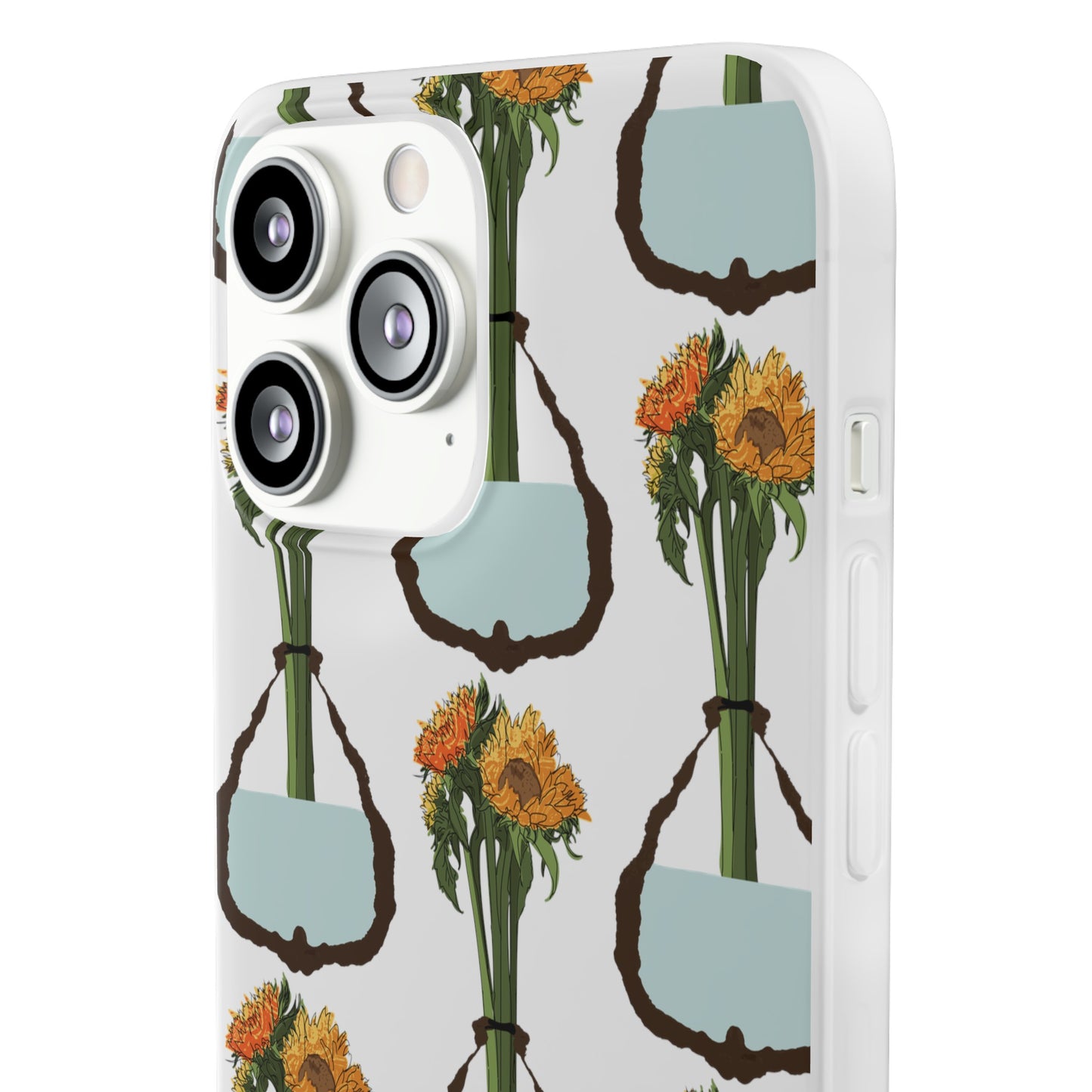 Sunflowers Flexi Cases for iPhone